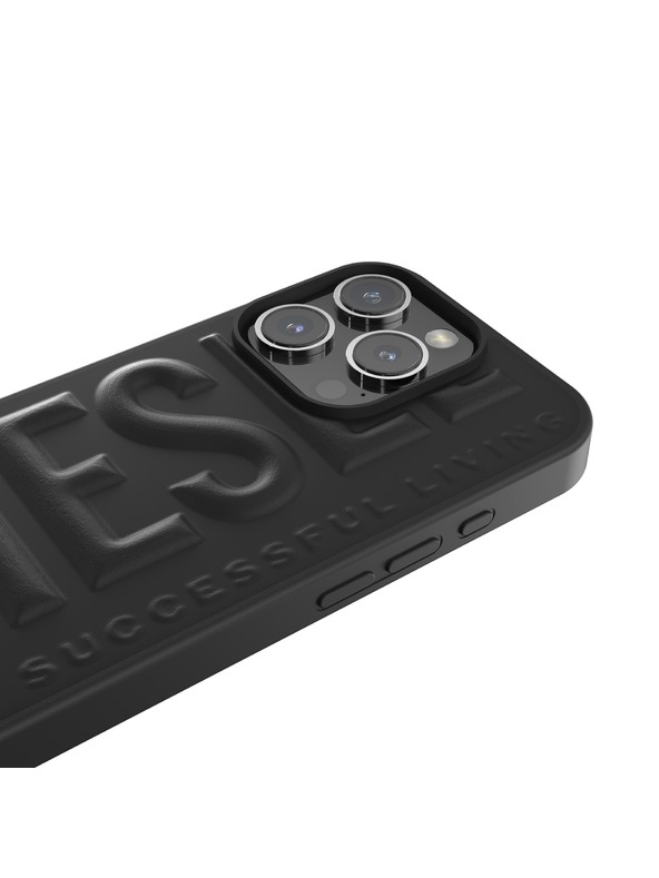 Diesel Diesel 3D kryt pre iPhone 16 Pro Biscotto čierny 60210