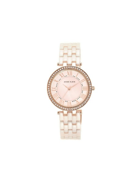 Anne Klein Ružovozlaté dámske hodinky Anne Klein