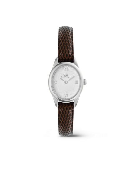 Daniel Wellington Dámske hodinky Daniel Wellington Ophelia Mini Lizard Guilloché kožené DW00100888