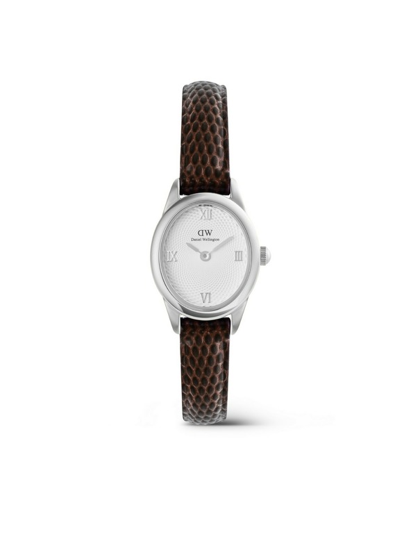 Daniel Wellington Dámske hodinky Daniel Wellington Ophelia Mini Lizard Guilloché kožené DW00100888