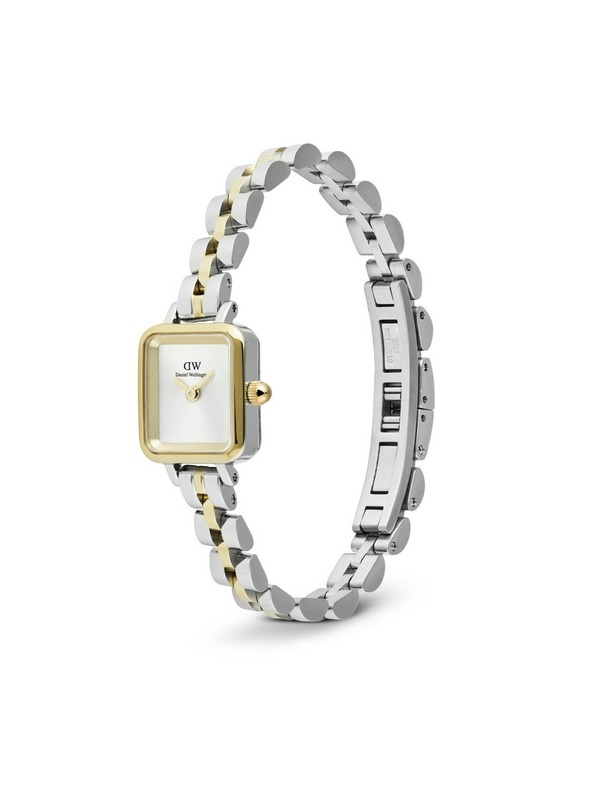 Daniel Wellington Dámske hodinky Daniel Wellington Quadro Mini Arch 3-Link hranasté DW00100925
