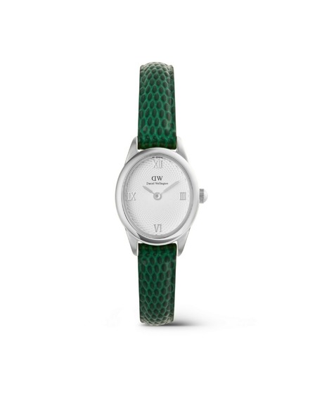 Daniel Wellington Dámske hodinky Daniel Wellington Ophelia Mini Lizard Guilloché kožené DW00100889