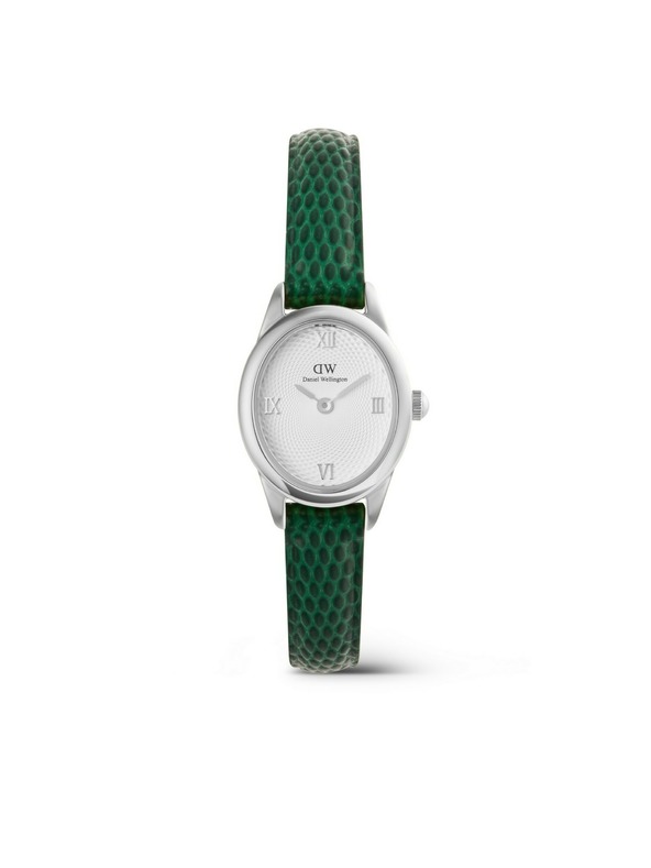 Daniel Wellington Dámske hodinky Daniel Wellington Ophelia Mini Lizard Guilloché kožené DW00100889
