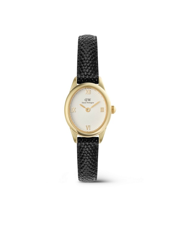 Daniel Wellington Dámske hodinky Daniel Wellington Ophelia Mini Lizard Guilloché kožené DW00100890