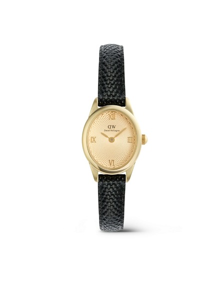 Daniel Wellington Dámske hodinky Daniel Wellington Ophelia Mini Lizard Guilloché kožené DW00100897