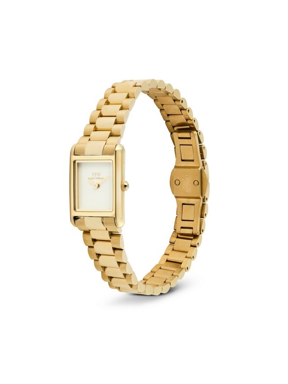Daniel Wellington Dámske hodinky Daniel Wellington Bound Mini 3-Link hranate DW00100931