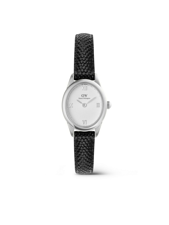 Daniel Wellington Dámske hodinky Daniel Wellington Ophelia Mini Lizard Guilloché kožené DW00100887