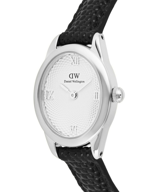 Daniel Wellington Dámske hodinky Daniel Wellington Ophelia Mini Lizard Guilloché kožené DW00100887