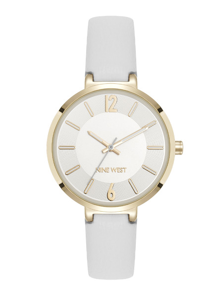 Nine West	 Dámske kulaté hodinky Nine West NW/3068GPCR