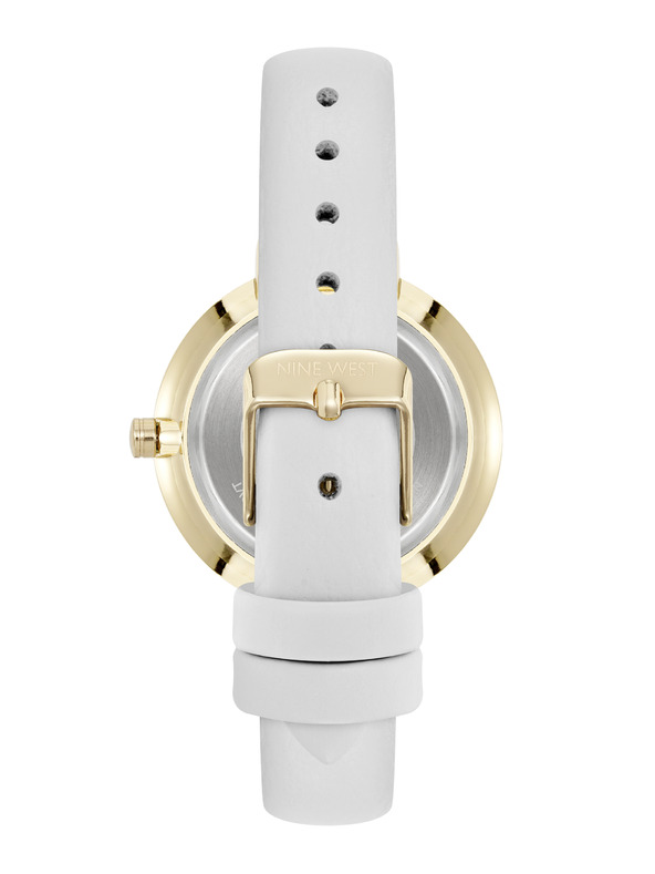 Nine West	 Dámske kulaté hodinky Nine West NW/3068GPCR