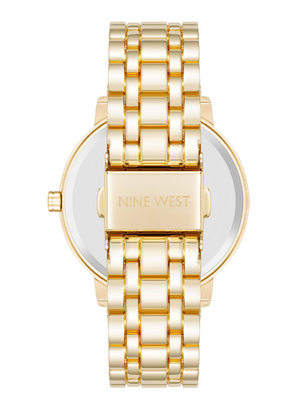 Nine West	 Dámske kulaté hodinky Nine West NW/3060SVGB