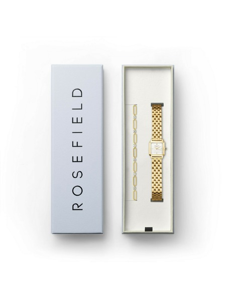Rosefield Darčeková sada Rosefield Boxelle hodín a Round Crystals náramku BWGRC-X283