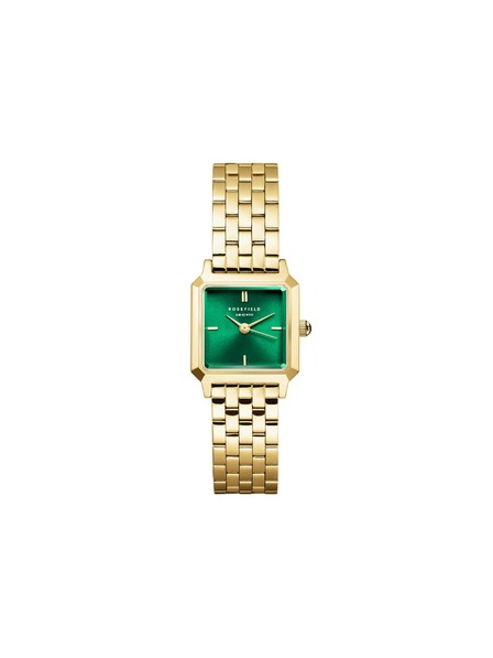 Rosefield Dámske štvorcové hodinky Rosefield Boxelle BEGSG-B05