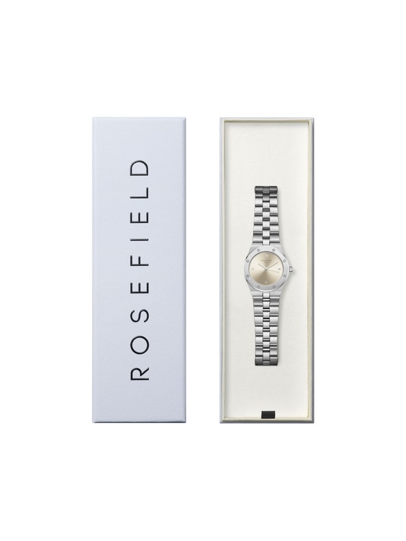 Rosefield Dámske okrúhle hodinky Rosefield Sportelle SPCSSS-SP03