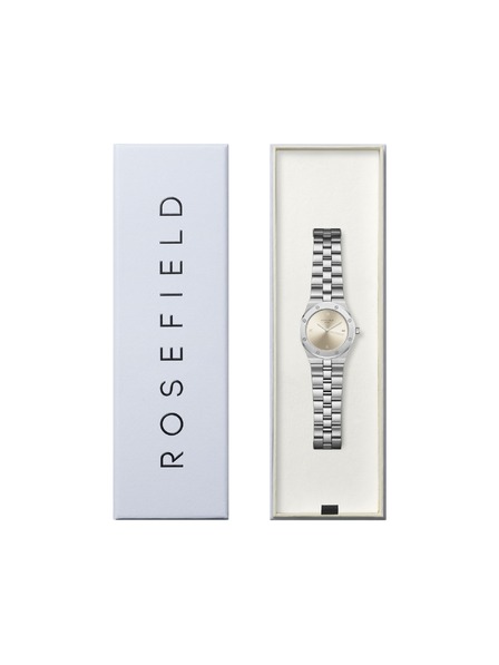 Rosefield Dámske okrúhle hodinky Rosefield Sportelle SPCSSS-SP03