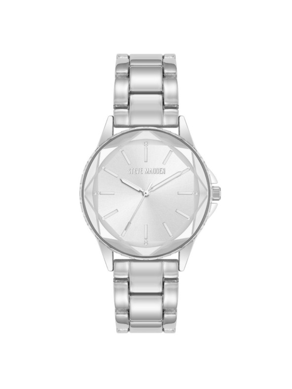 Steve Madden Dámske okrúhle hodinky Steve Madden SM/8155SVSV