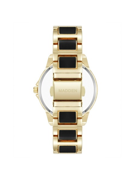 Steve Madden Dámske okrúhle hodinky Steve Madden SM/8108BKGPM