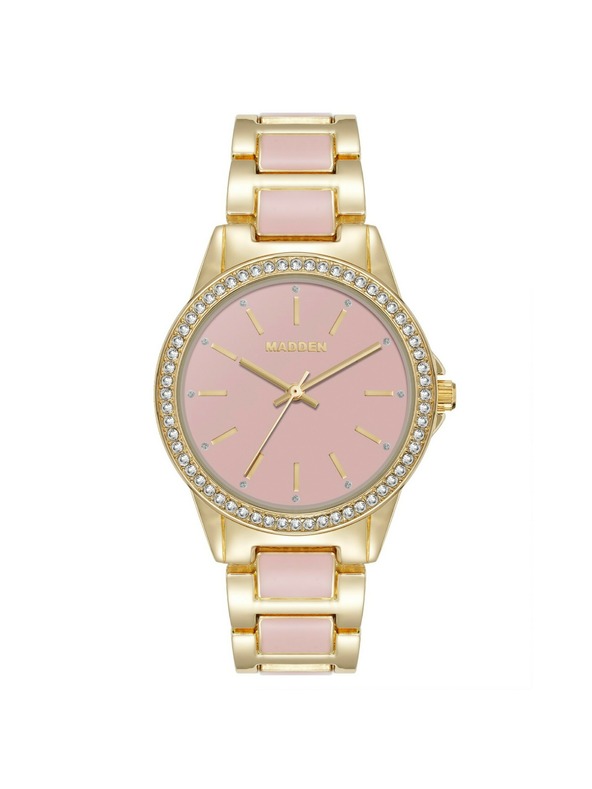 Steve Madden Dámske okrúhle hodinky Steve Madden SM/8108LPGPM