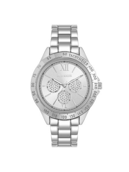 Steve Madden Dámske okrúhle hodinky Steve Madden SM/8113SVSV