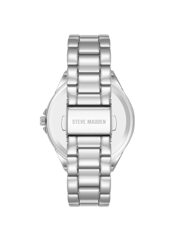 Steve Madden Dámske okrúhle hodinky Steve Madden SM/8113SVSV