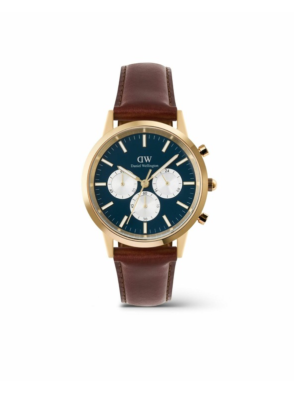 Daniel Wellington Daniel Wellington pánske hodinky Iconic Chronograph St Mawes Panda DW00100875
