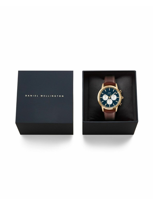 Daniel Wellington Daniel Wellington pánske hodinky Iconic Chronograph St Mawes Panda DW00100875