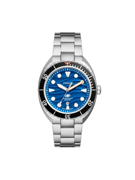 Fossil Pánske okrúhle hodinky Fossil BREAKER FS6064