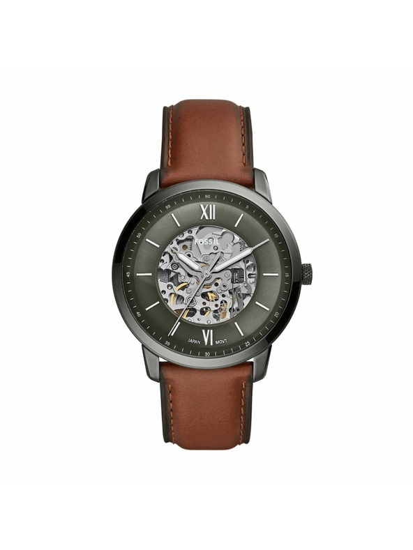 Fossil Pánske hodinky Fossil Neutra Automatic Skeleton ME3161