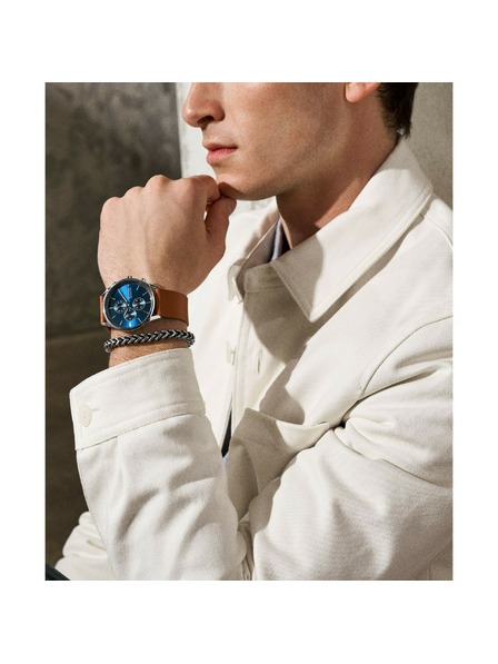 Skagen Pánske okrúhle hodinky Skagen Holst Chronograph SKW6916