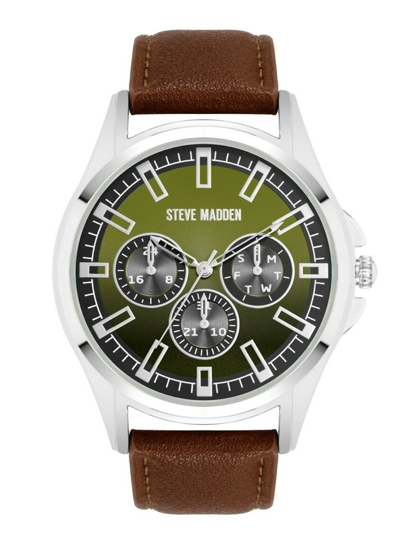 Steve Madden Pánske hodinky Steve Madden SM/9110GRSV