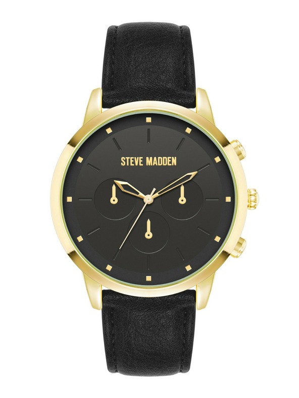 Steve Madden Pánske hodinky Steve Madden SM/9116BKGP