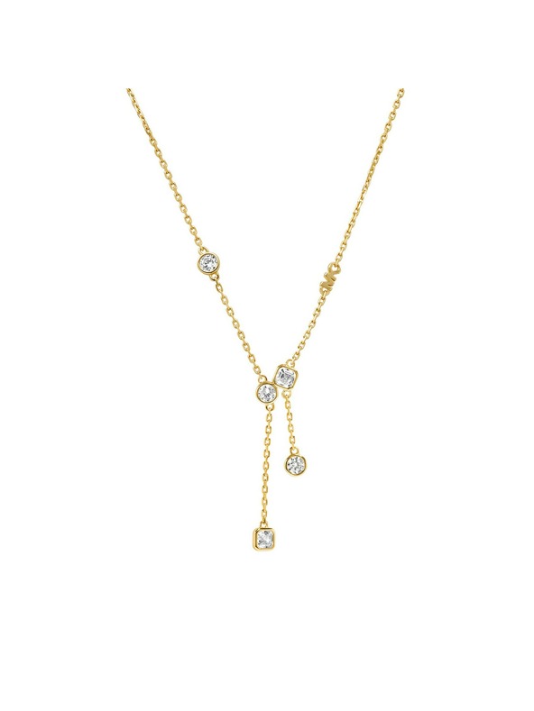 Michael Kors Strieborný pozlátený náhrdelník Michael Kors MKC1769710