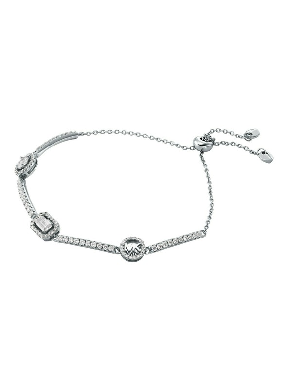 Michael Kors Strieborný náramok Michael Kors MKC1715CZ040