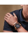 Timberland Timberland pánsky náramok kožený čierny TDAGB0002201