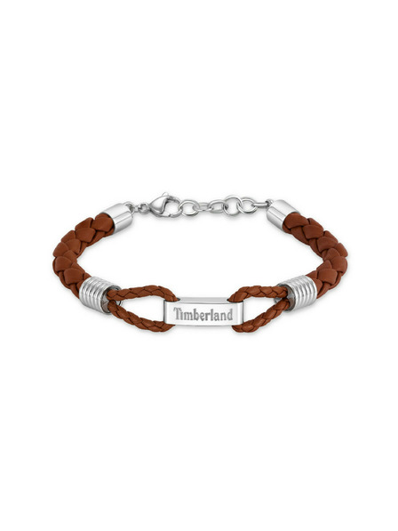 Timberland Timberland pánsky náramok kožený hnedý TDAGB0003001