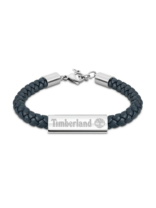 Timberland Timberland pánsky náramok kožený modrý TDAGB0001806