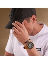Timberland Timberland pánsky náramok kožený svetlo hnedý TDAGB0002202