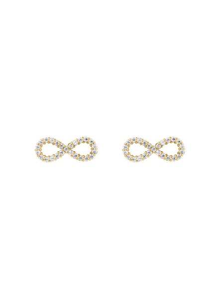 Daniel Wellington Dámske oceľové náušnice Daniel Wellington Mirelle Infinity DW00401614