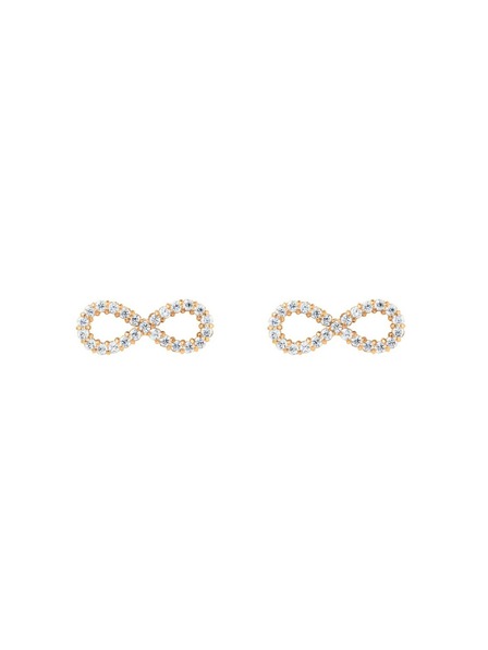Daniel Wellington Dámske oceľové náušnice Daniel Wellington Mirelle Infinity DW00401615