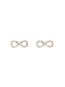 Daniel Wellington Dámske oceľové náušnice Daniel Wellington Mirelle Infinity DW00401615