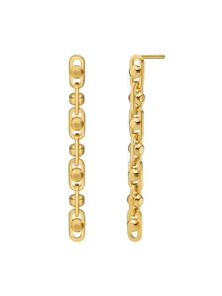 Michael Kors Dámske strieborné pozlacené náušnice Michael Kors MKC171000710