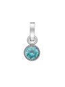 Rosefield Rosefield prívesok striebornej farby Birthstone March color