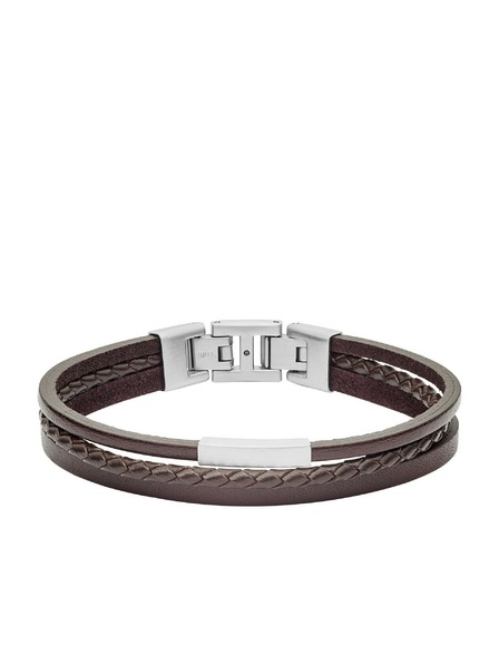 Fossil Pánsky kožený náramok Fossil JF03323040