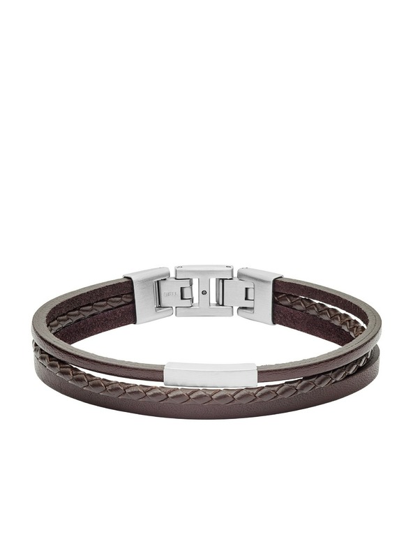 Fossil Pánsky kožený náramok Fossil JF03323040