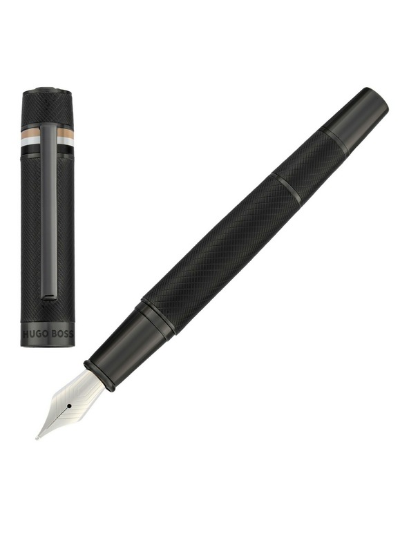 Hugo Boss HUGO BOSS Plniacie pero Iconic v čiernej farbe HSF5212A