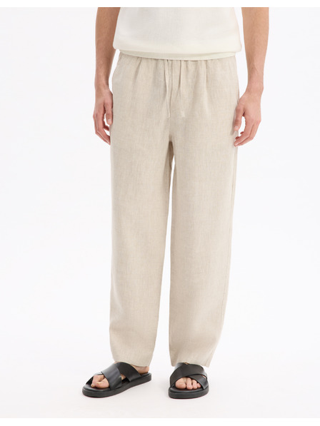 Celio Ľanové nohavice Lolinos Celio