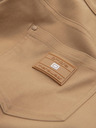 Ombre Clothing Pánske nohavice REGULAR s cargo vreckami - svetlohnedé V4 P1515 Ombre Clothing