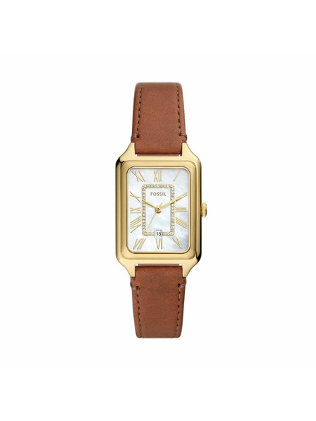 Fossil Dámske štvorcové hodinky Fossil Raquel ES5307