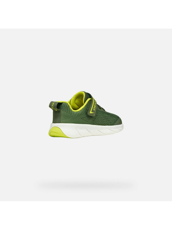 Geox Zelené chlapčenské barefoot tenisky Geox Foot-Run