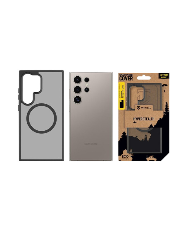 Tactical Tactical MagForce Hyperstealth Kryt pre Samsung Galaxy S24 Ultra Asphalt